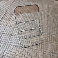 Sedia pieghevole Plia vintage Piretti per Castelli