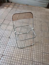 Sedia pieghevole Plia vintage Piretti per Castelli