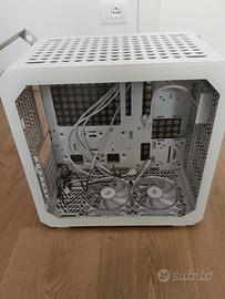 Case pc fisso completo di ventole e alimentatore