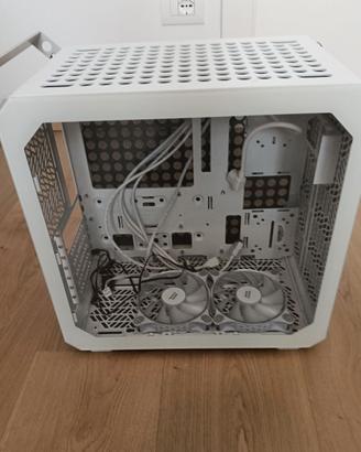 Case pc fisso completo di ventole e alimentatore