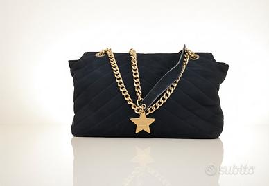 Borsa a Spalla Nera  "Numero 22"