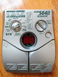 multi effetto per chitarra zoom 504 ll Acustic