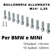 Bulloneria Allungata M14 x 1,25 BMW MINI