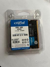 Crucial 32 gb ddr5 (2x16gb)