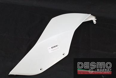 Fianchetto sotto sella sinistro bianco scuro Ducat