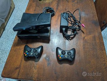 xbox 360 + kinetic + 19 giochi
