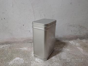 Contenitore in Latta Silver – Porta Tè/Caffè