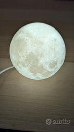 Lampada Luna decorativa
