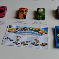 Lotto 13 rare Macchine Kinder Sorpresa (1983-2002)