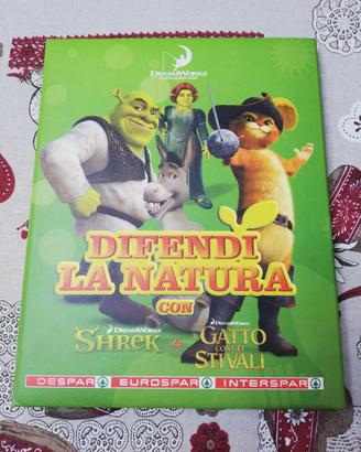 Libro completo difendi la natura con Shrek