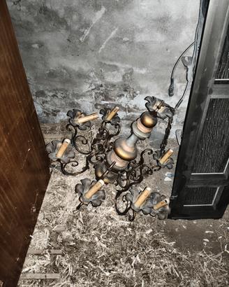 lampadario vintage 
