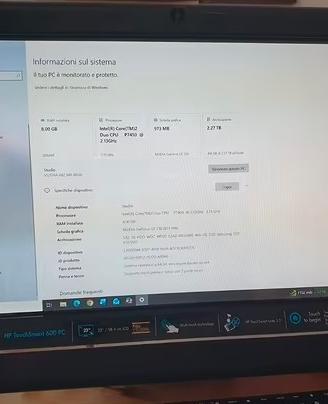 PC All in One HP TouchSmart 600 23" | SSD 500GB