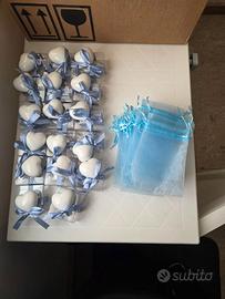 Set Bomboniere Cuore in Ceramica - 16 Pezzi