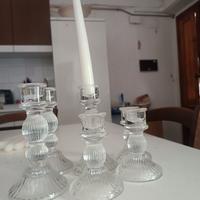 candelabra in cristallo 