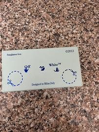 occhiali da sole off white