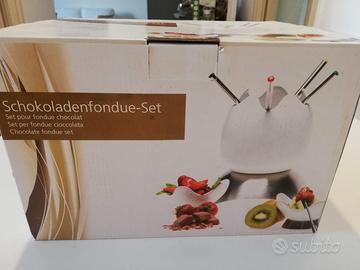 Piccolo set per fonduta cioccolato