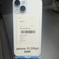 IPHONE 15 256GB