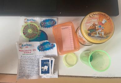 2 giochi e un barattolo Mulino Bianco