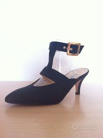 Sandali Sergio Rossi taglia 36 blu notte