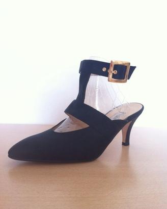 Sandali Sergio Rossi taglia 36 blu notte