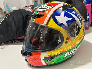 casco NOLAN taglia M replica Melandri misano