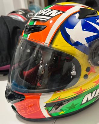 casco NOLAN taglia M replica Melandri misano
