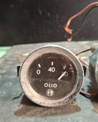 Manometr pressione olio Veglia Borletti Alfa Romeo