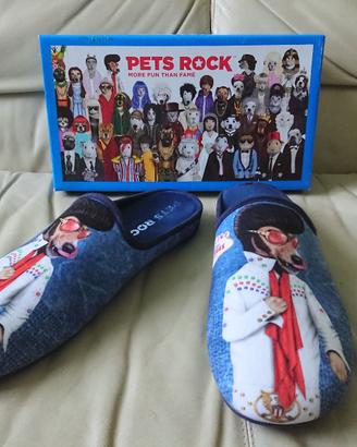 Pantofole uomo Pets Rock (Vegas) 44 come nuove