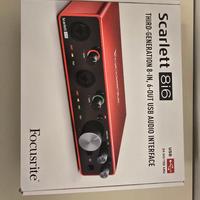 Scheda Audio Focusrite 8i6