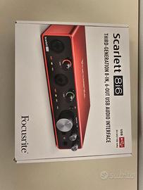 Scheda Audio Focusrite 8i6