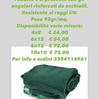 Rete per raccolta olive