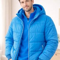 H&M 🧥 PIUMINO IMBOTTITO con CAPPUCCIO GIUBBOTTO 