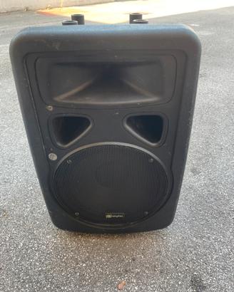 Cassa acustica preamplificata