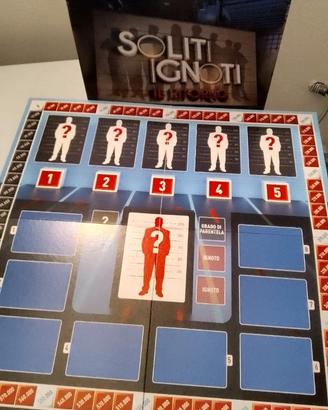 Gioco da tavolo "I soliti ignoti"