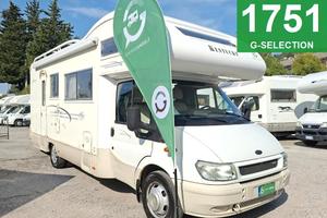 CAMPER RIMOR FORD MANSARDATO 7 POSTI DOPPIA DINETT