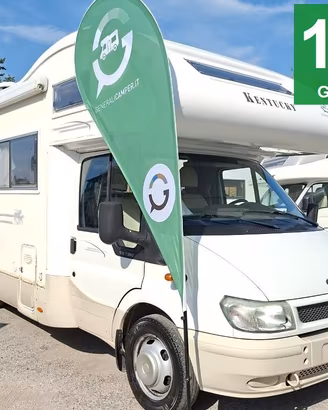 CAMPER RIMOR FORD MANSARDATO 7 POSTI DOPPIA DINETT