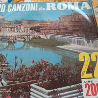 Disco in vinile 20 canzoni de Roma 