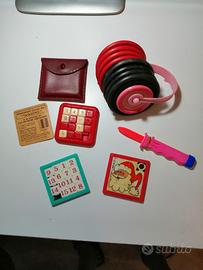 Giochi da spiaggia vintage con piccolo omaggio