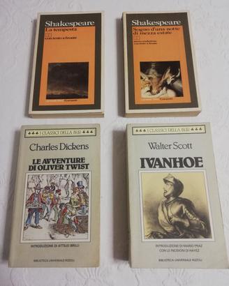 Collezione 4 Libri Letteratura Inglese 