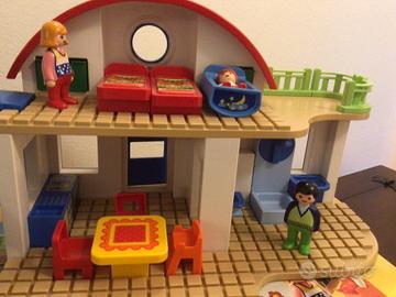 Playmobil casa bambole portatile e set cameretta