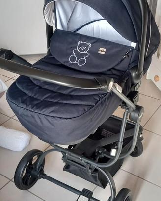 Passeggino trio cam orsetto blu