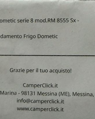 Gruppo Refrigerante Dometic RM 8555 Cod TR708542