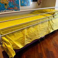 Sponda letto in ferro verniciato 190x40 cm