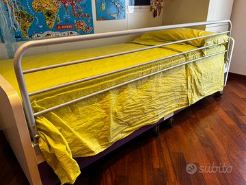 Sponda letto in ferro verniciato 190x40 cm