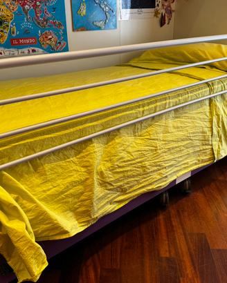 Sponda letto in ferro verniciato 190x40 cm