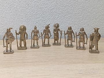 Lotto Serie Soldatini Kinder Indiani Cromo Ferrero