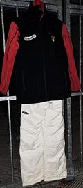 Tuta da sci  DUBIN. Giacca, pantaloni e gilet.