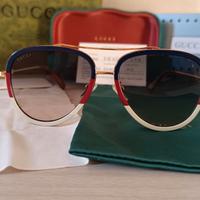 Gucci GG0062S occhiali da sole a goccia rotondo