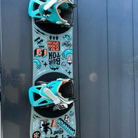 Snowboard + Scarponi burton bambino