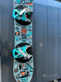 Snowboard + Scarponi burton bambino